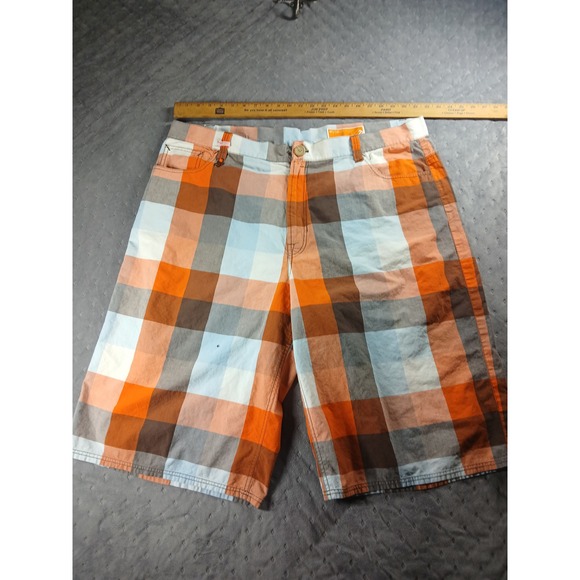 Enyce Other - Vintage Y2K Enyce Baggy Plaid Skater Shorts Men's 46 Loose Fit Hip Hop